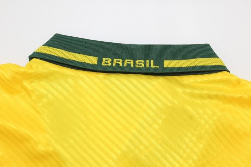 Brazil Soccer Jersey Home Retro Replica 1994/95