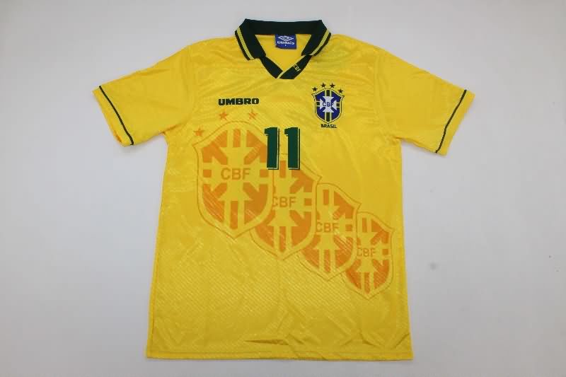 Brazil Soccer Jersey Home Retro Replica 1994/95