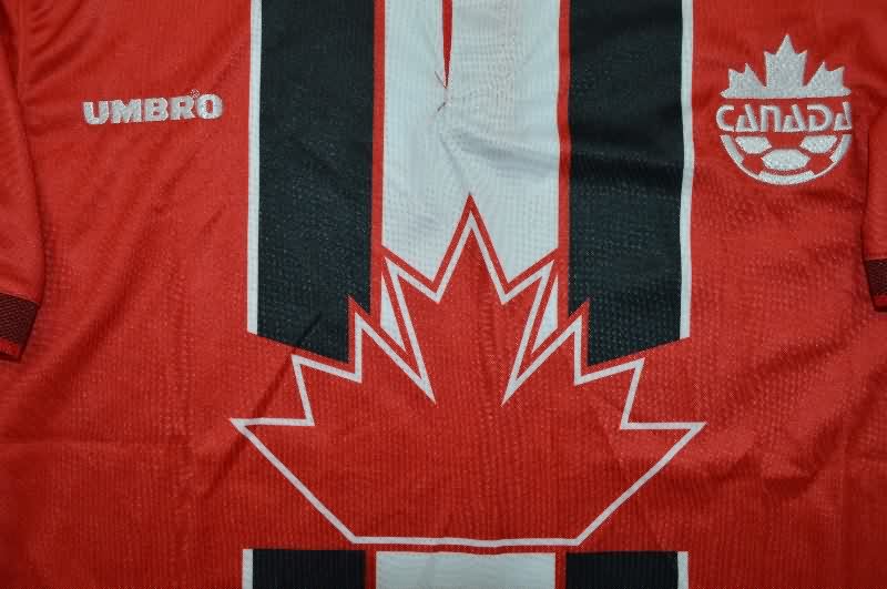 AAA Quality Canada 1998 Home Retro Soccer Jersey