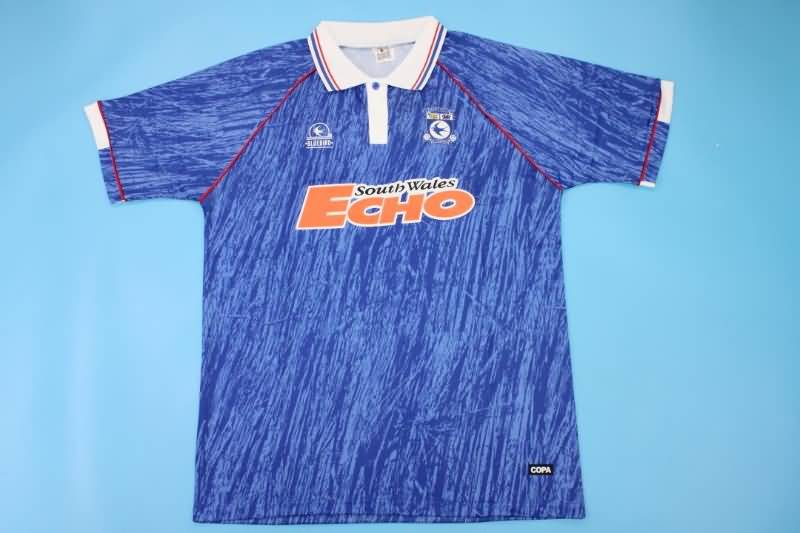 Cardiff City Soccer Jersey Home Retro Replica 1992/93 Cardiff City Soccer Jersey Home Retro Replica 1992/93