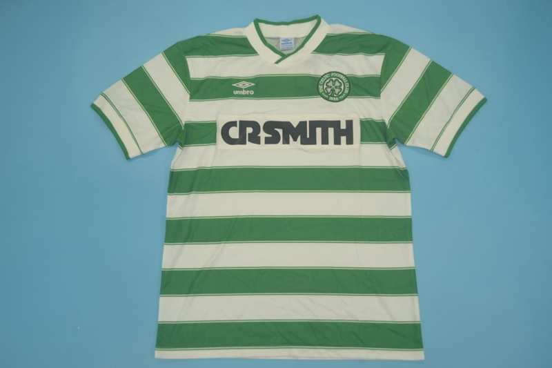 Celtic Soccer Jersey Home Retro Replica 1985/86