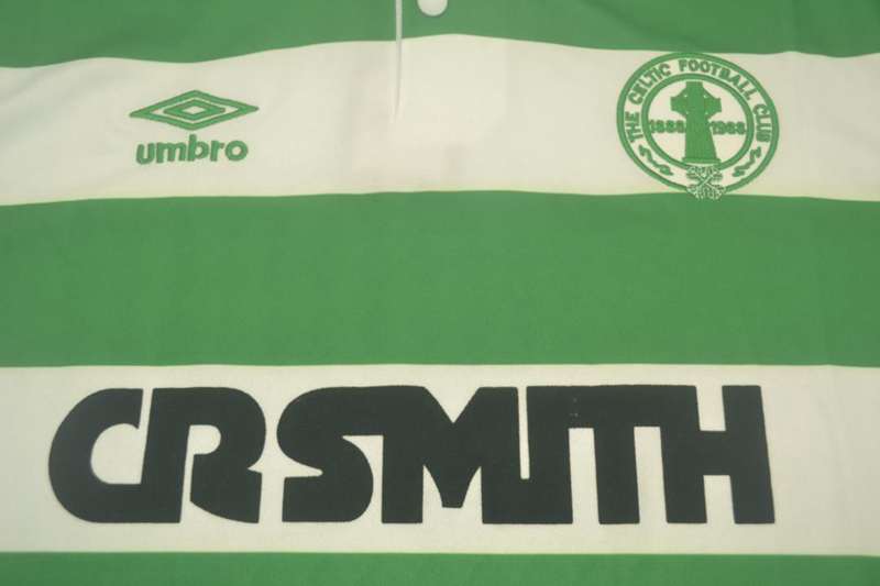 Celtic Soccer Jersey Home Retro Replica 1987/89