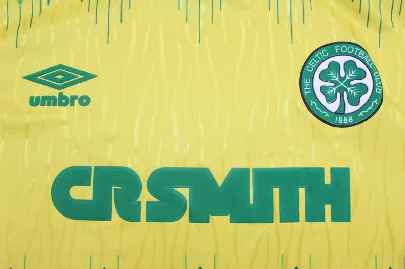 Celtic Soccer Jersey Away Retro Replica 1989/91