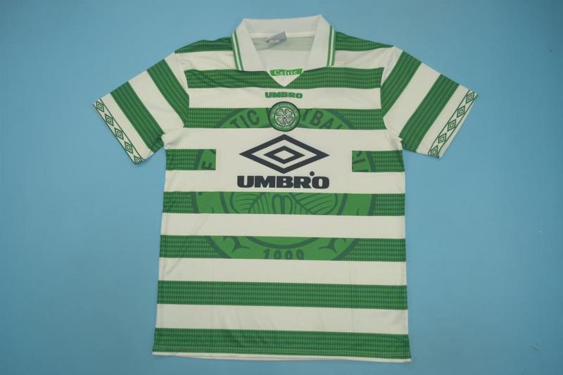 Celtic Soccer Jersey Home Retro Replica 1997/99