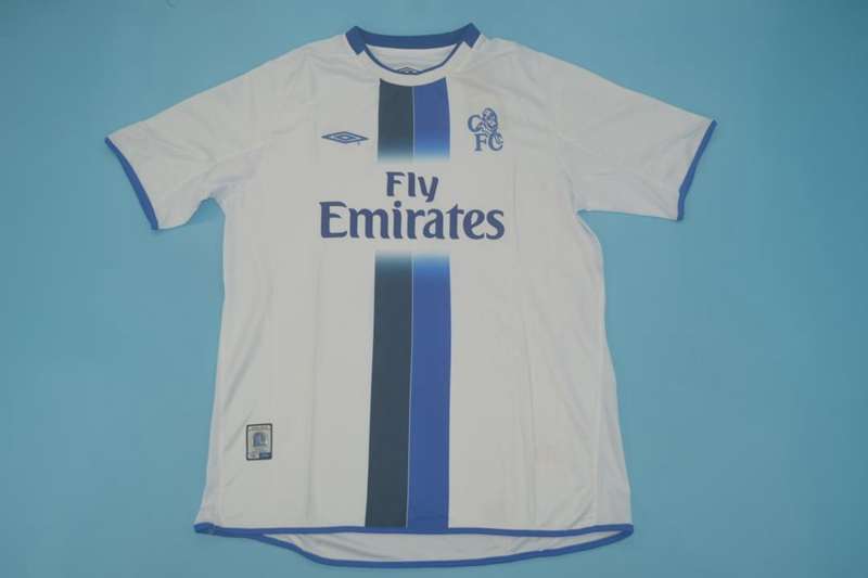 Chelsea Soccer Jersey Away Retro Replica 2003/05