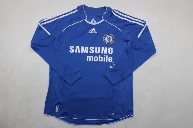 Chelsea Soccer Jersey Home Long Sleeve Retro Replica 2006/07