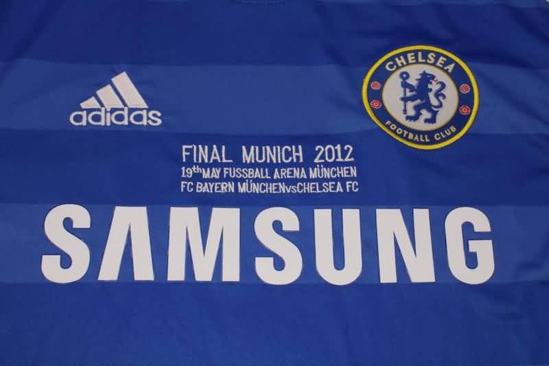 Chelsea Soccer Jersey Home UCL Final Retro Replica 2011/12