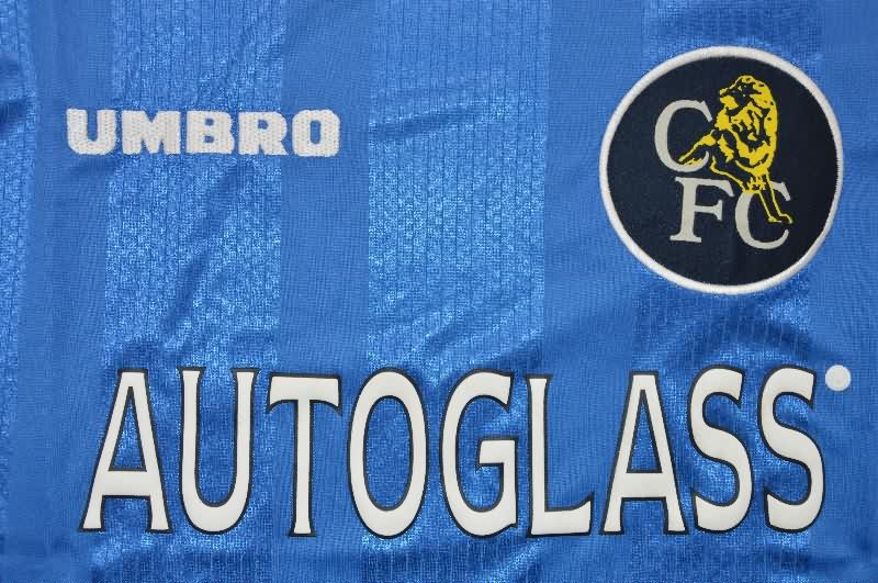 AAA Quality Chelsea 1997/99 Home Long Sleeve Retro Soccer Jersey