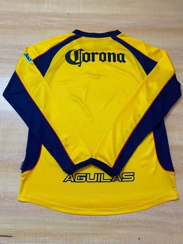 AAA Quality Club America 2001/02 Home Long Sleeve Retro Soccer Jersey
