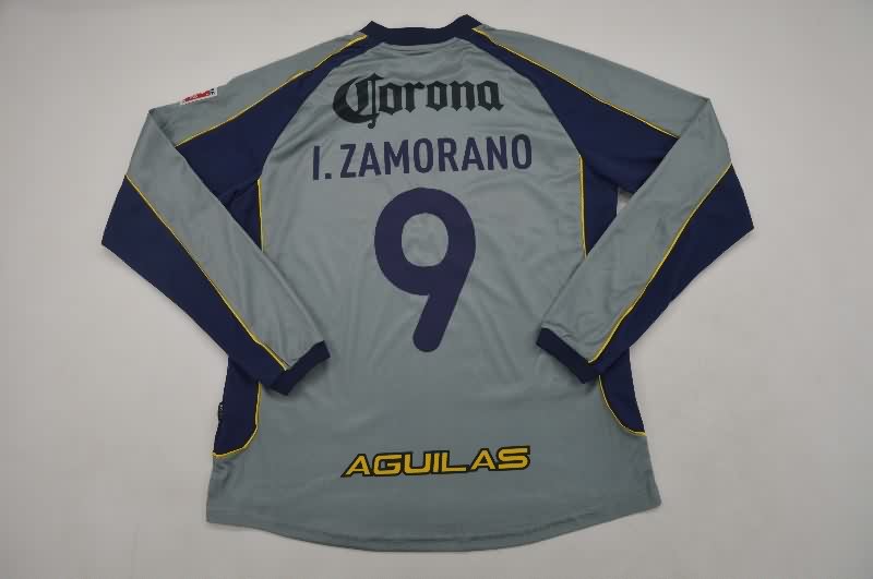 AAA Quality Club America 2001/02 Third Long Sleeve Retro Soccer Jersey