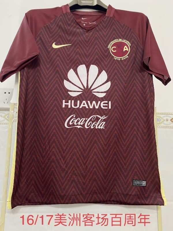 Club America Soccer Jersey Away Retro Replica 2016/17