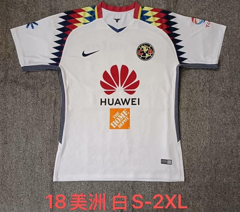 Club America Soccer Jersey Away Retro Replica 2017/18
