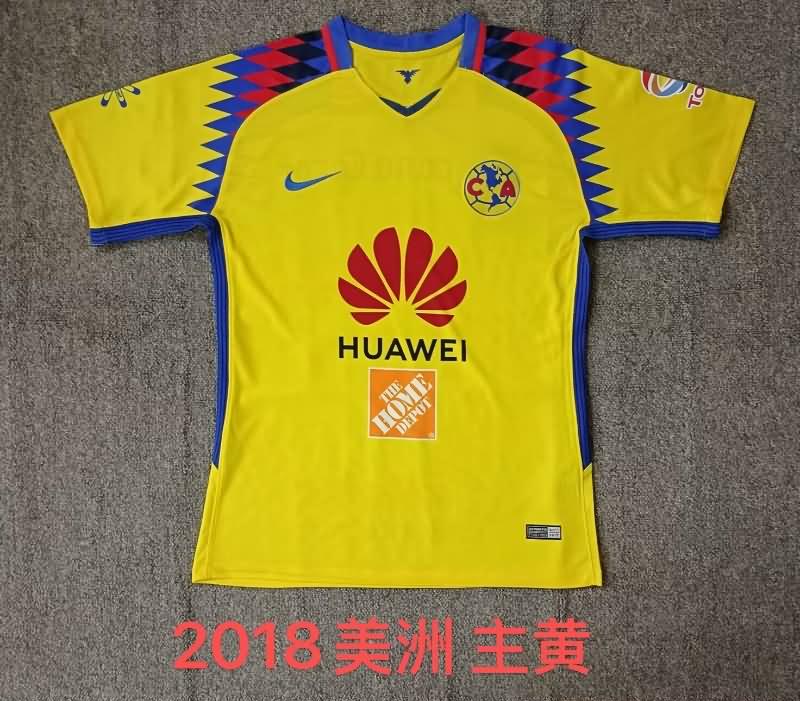 Club America Soccer Jersey Home Retro Replica 2017/18
