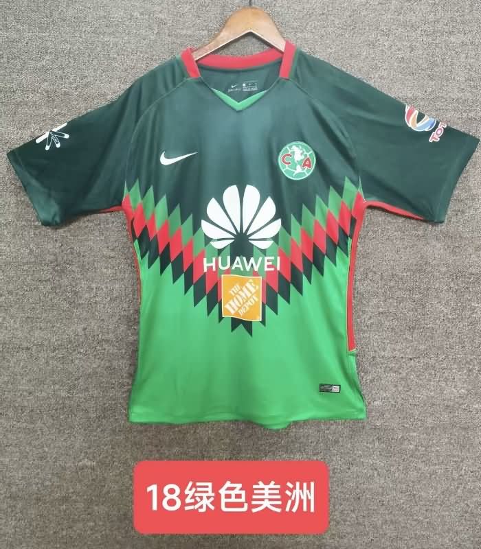 AAA Quality Club America 2018 Green Retro Soccer Jersey AAA Quality Club America 2018 Green Retro Soccer Jersey