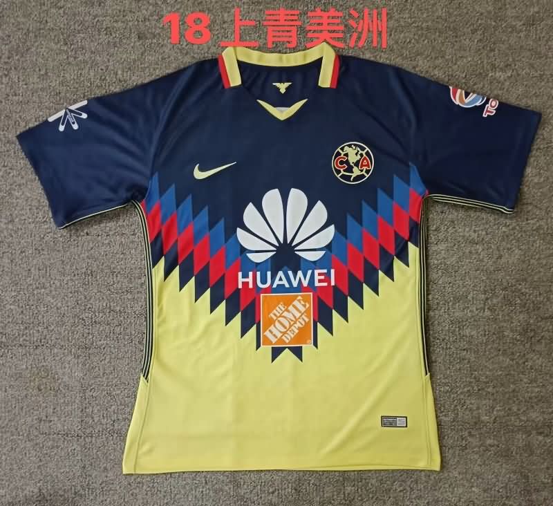 Club America Soccer Jersey Home Retro Replica 2018