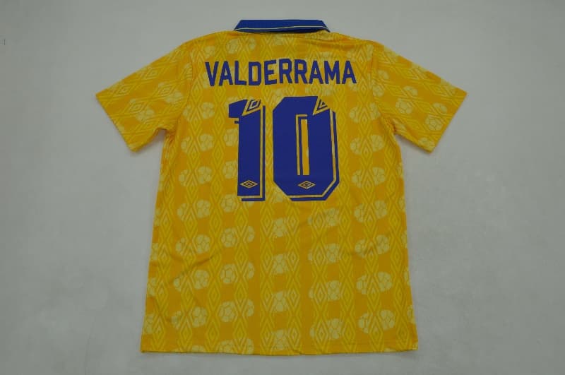 AAA Quality Colombia 1993 Home Retro Soccer Jersey