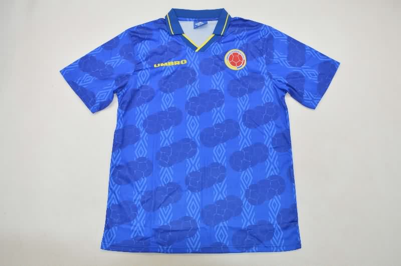 AAA Quality Colombia 1994 Away Retro Soccer Jersey