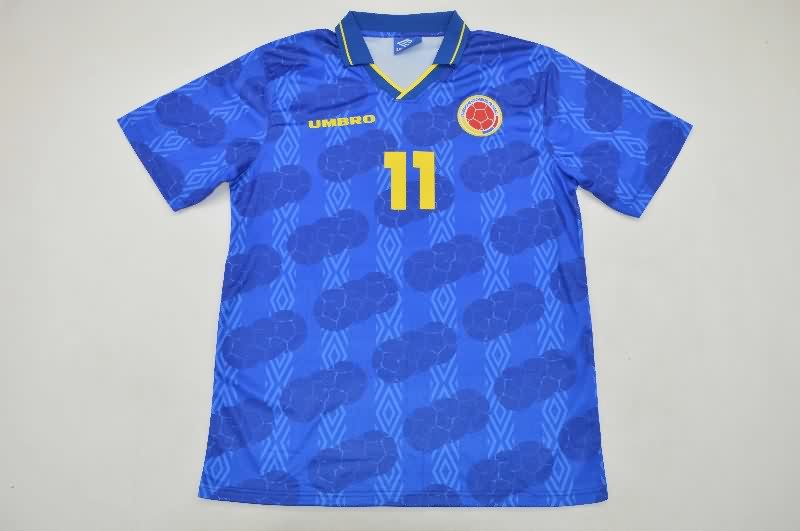 AAA Quality Colombia 1994 Away Retro Soccer Jersey