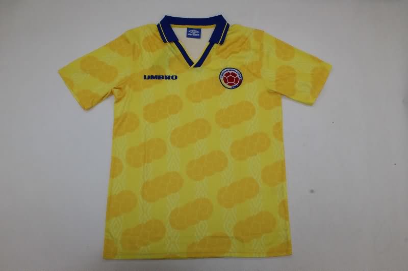 AAA Quality Colombia 1994 Home Retro Soccer Jersey