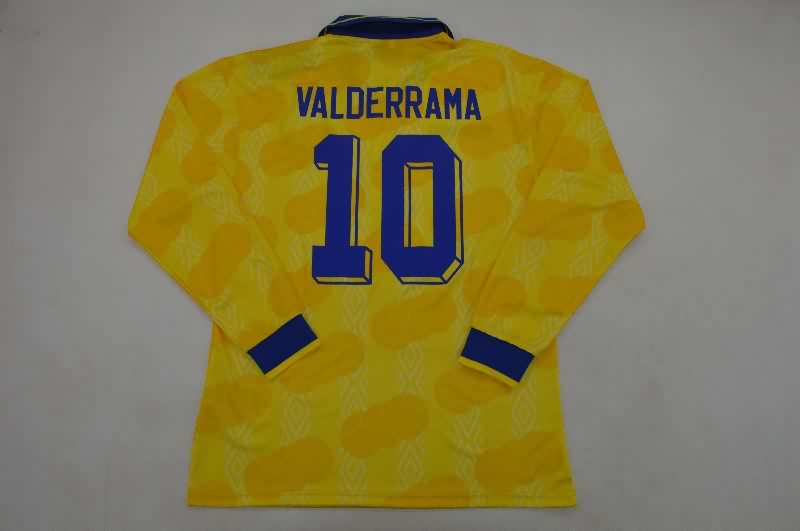 AAA Quality Colombia 1994 Home Long Sleeve Retro Soccer Jersey