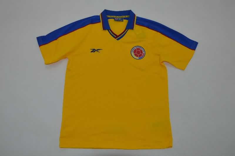 AAA Quality Colombia 1998 Home Retro Soccer Jersey