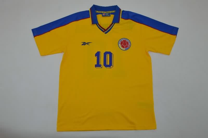 AAA Quality Colombia 1998 Home Retro Soccer Jersey