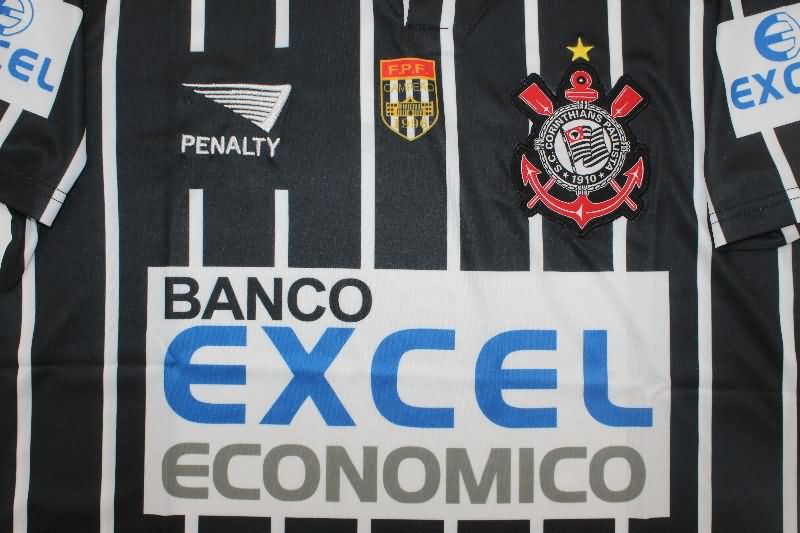 Corinthians Soccer Jersey Away Retro Replica 1998