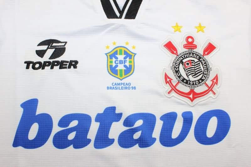 Corinthians Soccer Jersey Home Retro Replica 1999