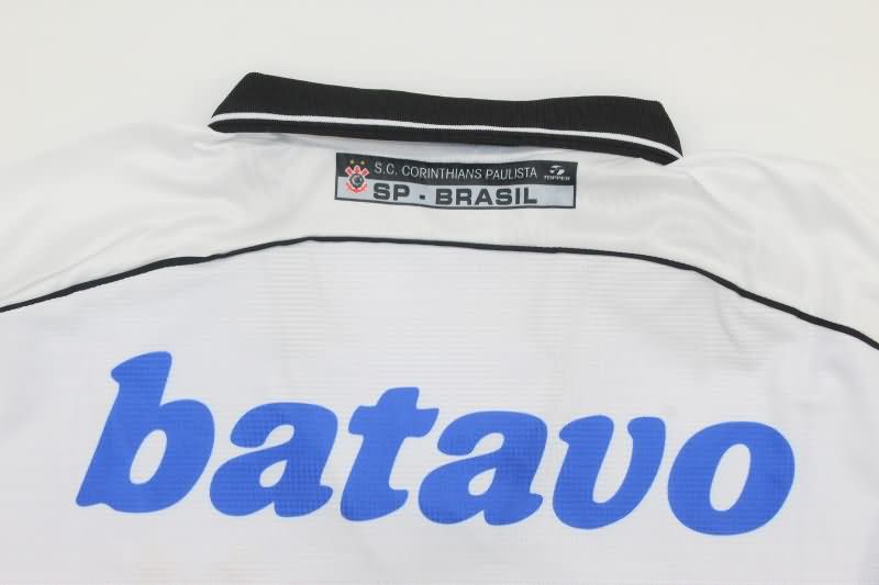 Corinthians Soccer Jersey Home Retro Replica 1999