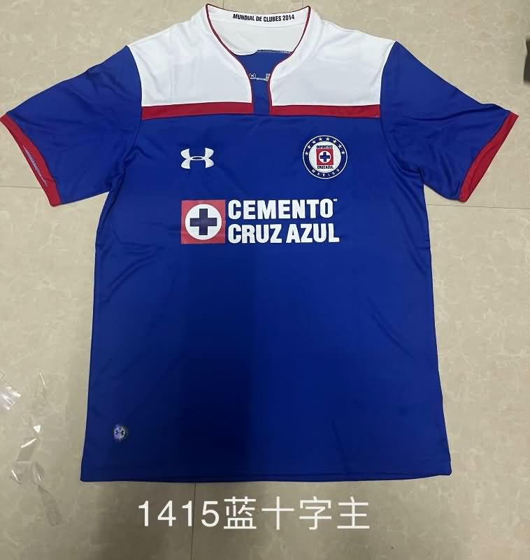 AAA Quality Cruz Azul 2014/15 Home Retro Soccer Jersey AAA Quality Cruz Azul 2014/15 Home Retro Soccer Jersey