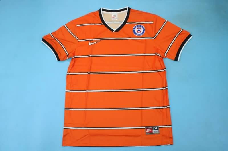 Cruz Azul Soccer Jersey Goalkeeper Orange Retro Replica 1997 Cruz Azul Soccer Jersey Goalkeeper Orange Retro Replica 1997
