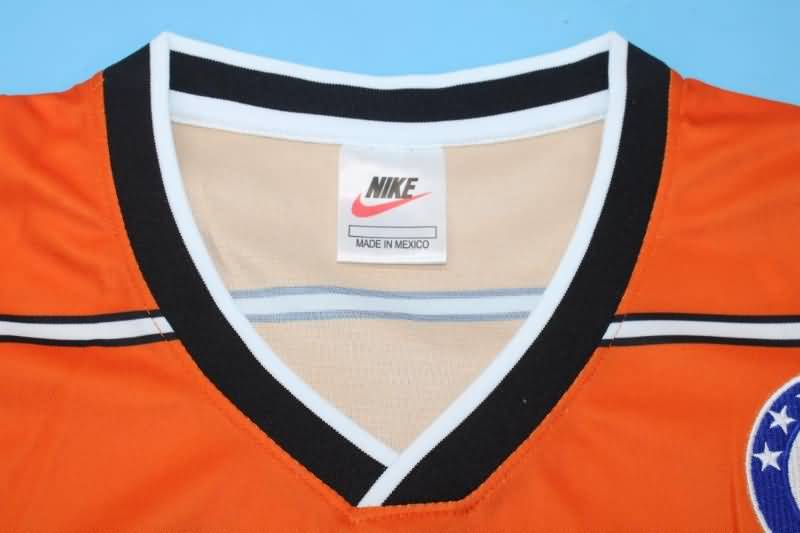 Cruz Azul Soccer Jersey Goalkeeper Orange Retro Replica 1997