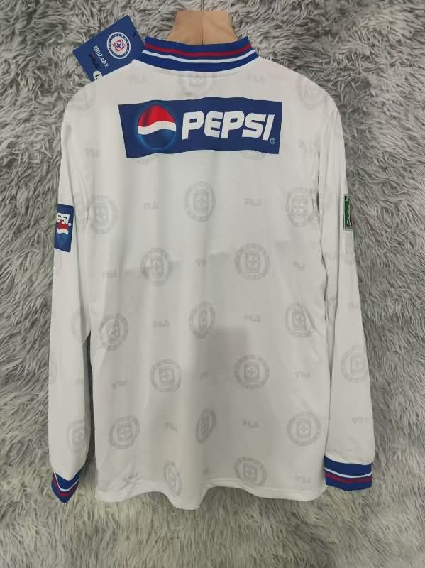 AAA Quality Cruz Azul 1997/98 Away Retro Long Sleeve Soccer Jersey