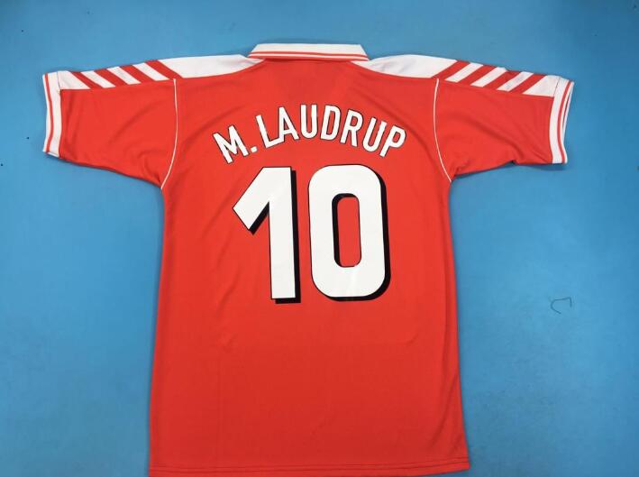 Denmark Soccer Jersey Home Retro Replica 1998