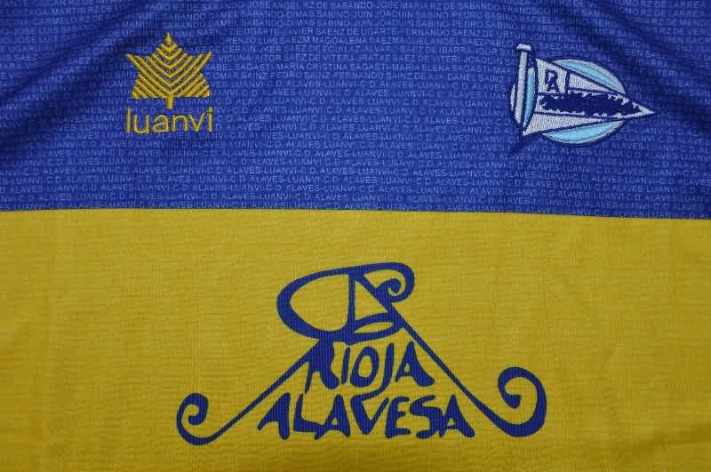 AAA Quality Deportivo Alaves 2000/01 Home Retro Soccer Jersey