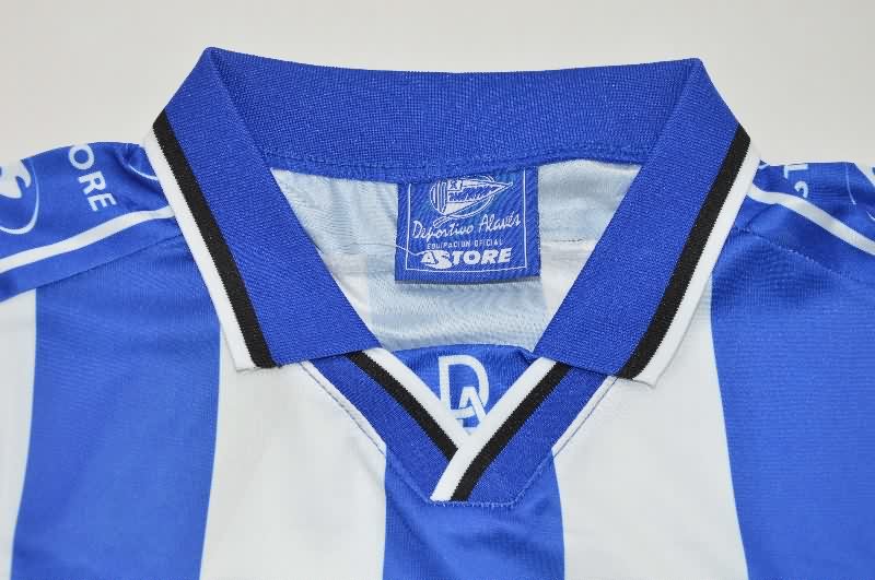 AAA Quality Deportivo Alaves 1998/99 Home Retro Soccer Jersey