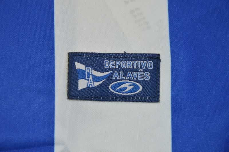 AAA Quality Deportivo Alaves 1998/99 Home Retro Soccer Jersey