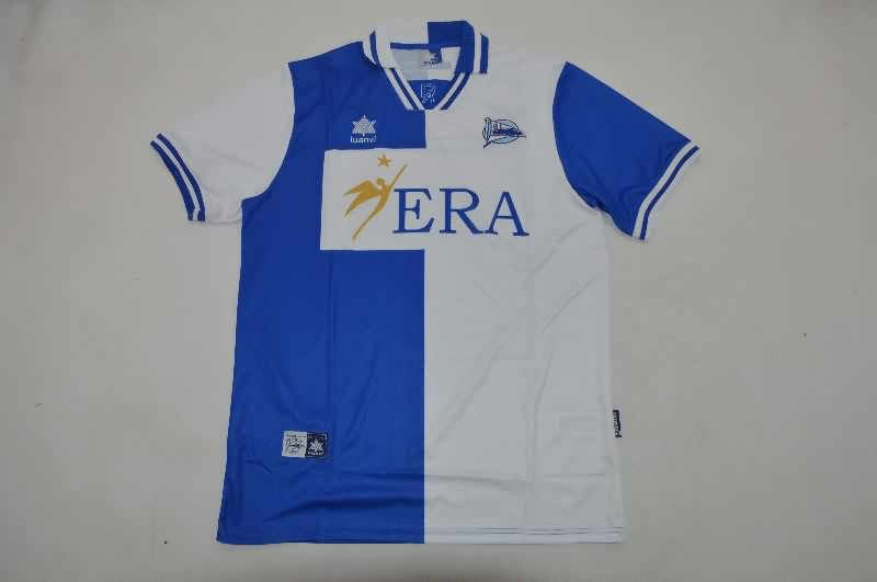 AAA Quality Deportivo Alaves 1999/00 Home Retro Soccer Jersey AAA Quality Deportivo Alaves 1999/00 Home Retro Soccer Jersey