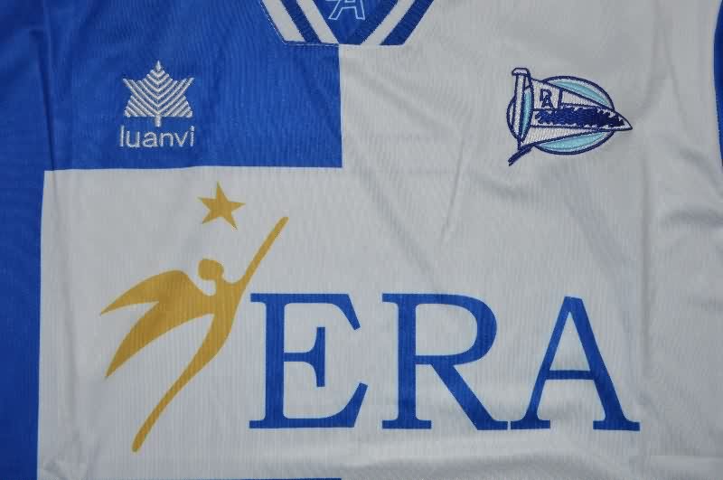 AAA Quality Deportivo Alaves 1999/00 Home Retro Soccer Jersey