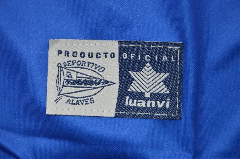 AAA Quality Deportivo Alaves 1999/00 Home Retro Soccer Jersey