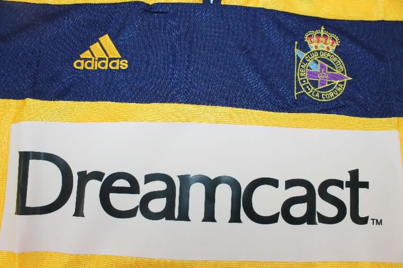 AAA Quality Deportivo La Coruna 2000/01 Away Retro Soccer Jersey