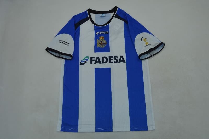 AAA Quality Deportivo La Coruna 2001/02 Home Retro Soccer Jersey