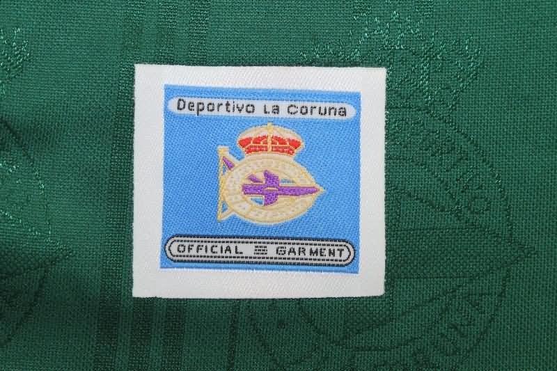 Deportivo La Coruna Soccer Jersey Away Long Sleeve Retro Replica 1999/00
