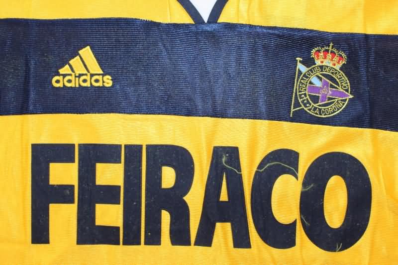 Deportivo La Coruna Soccer Jersey Third Retro Replica 1999/00