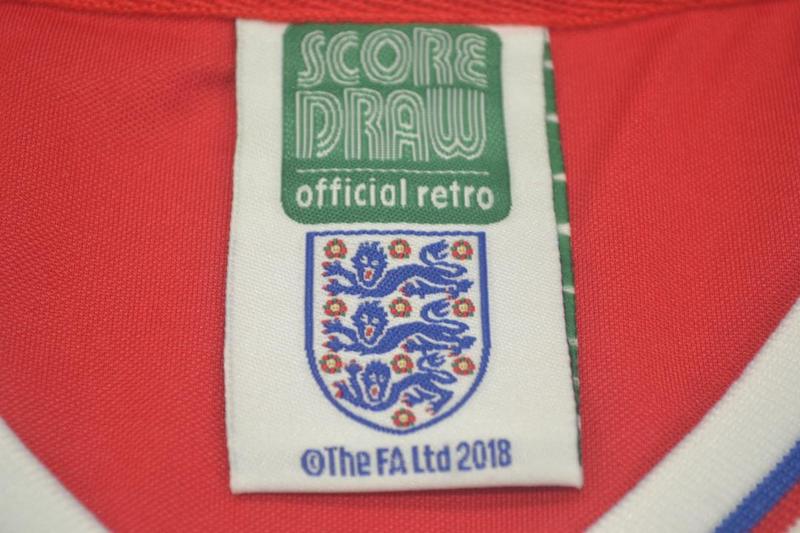 England Soccer Jersey Away Retro Replica 1982