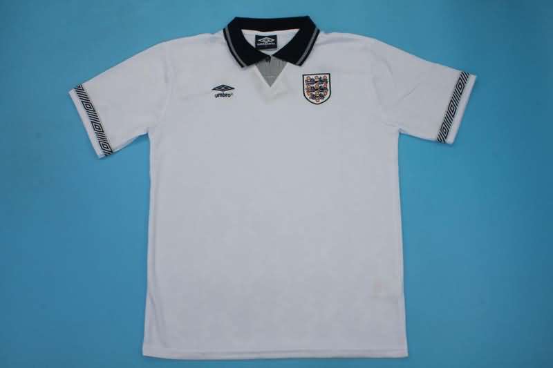 England Soccer Jersey Home Retro Replica 1990