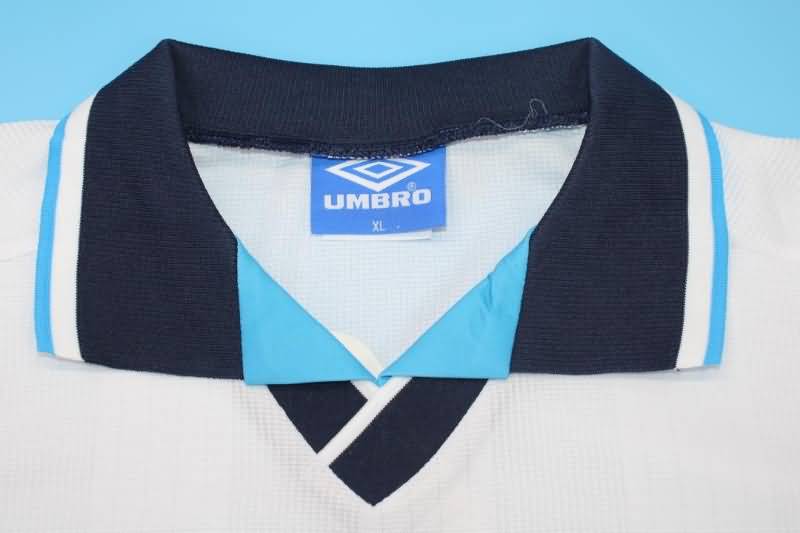 England Soccer Jersey Home Long Sleeve Retro Replica 1996