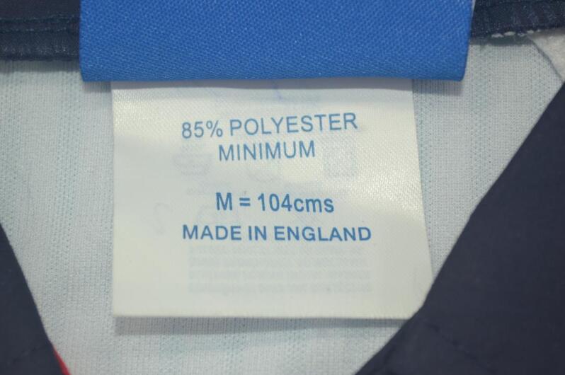 England Soccer Jersey Home Retro Replica 1998