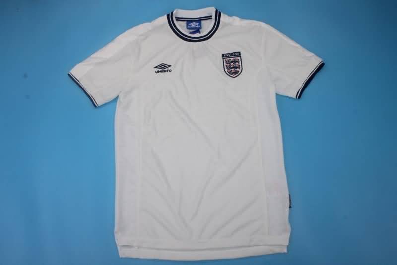 England Soccer Jersey Home Retro Replica 2000
