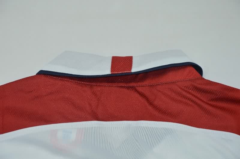 AAA Quality England 2004 Home Long Sleeve Retro Soccer Jersey